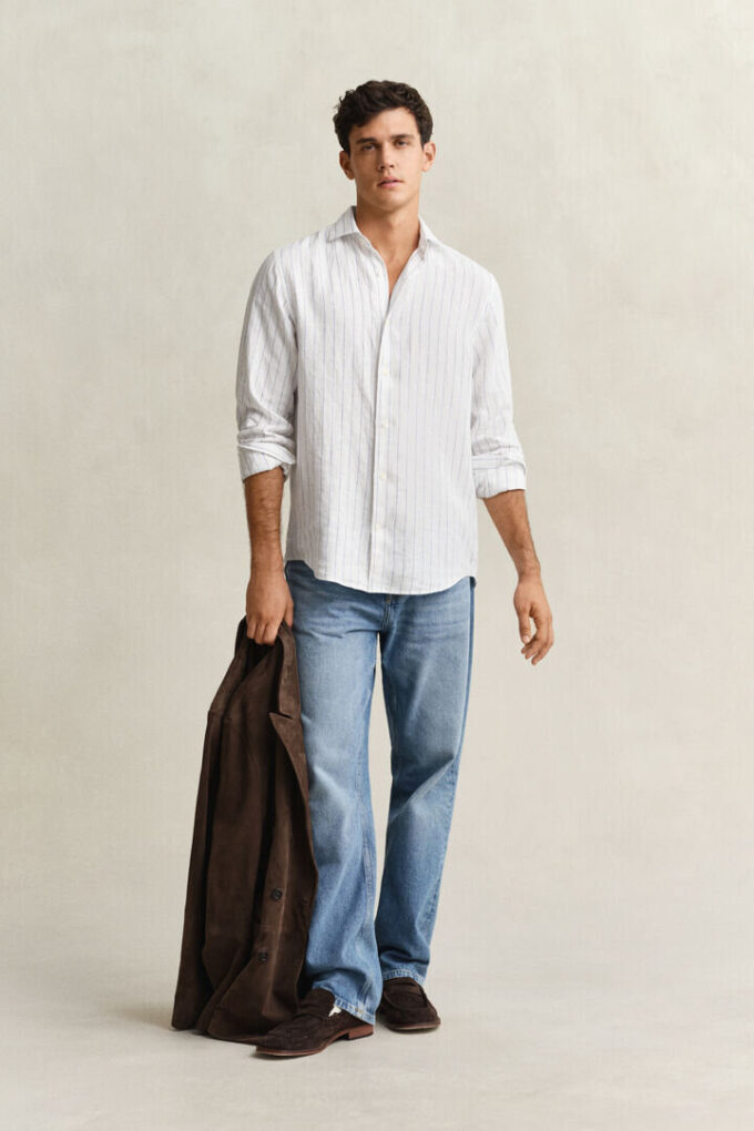 Striped Linen Shirt Striped Linen Shirt