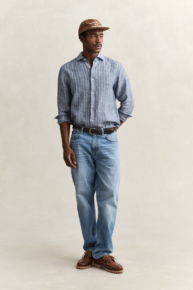 Striped Linen Shirt Striped Linen Shirt