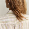 Striped Linen Shirt Dress