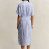 Striped Linen Shirt Dress Striped Linen Shirt Dress
