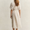 Striped Linen Shirt Dress