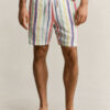 Striped Linen Shorts