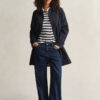 Striped Long Sleeve Polo Shirt