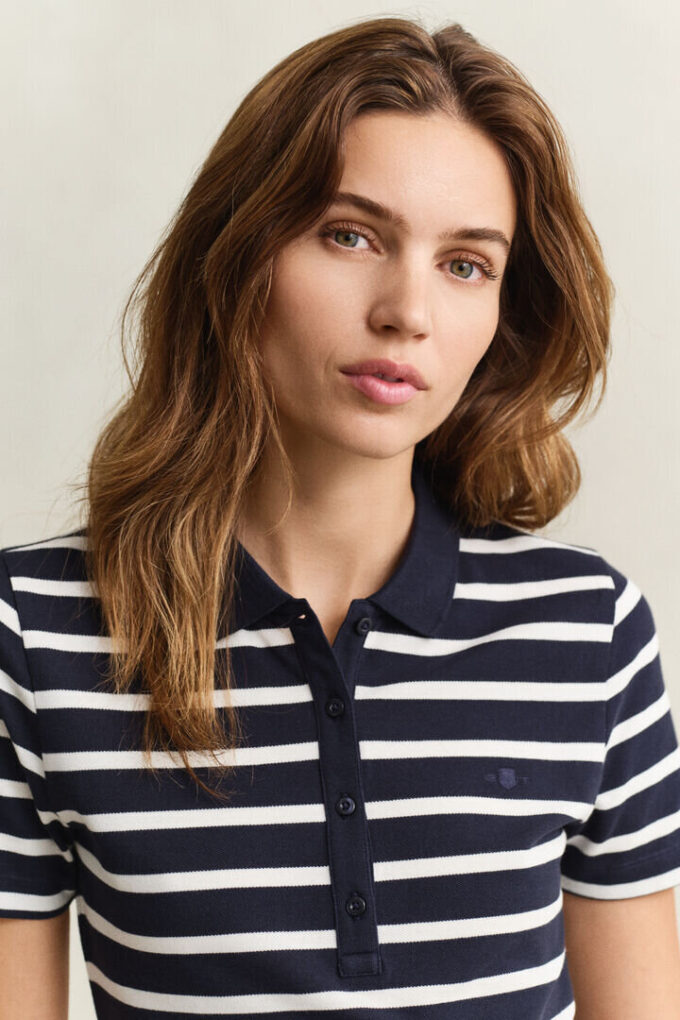 Striped Piqua Polo Dress Striped Piqua Polo Dress