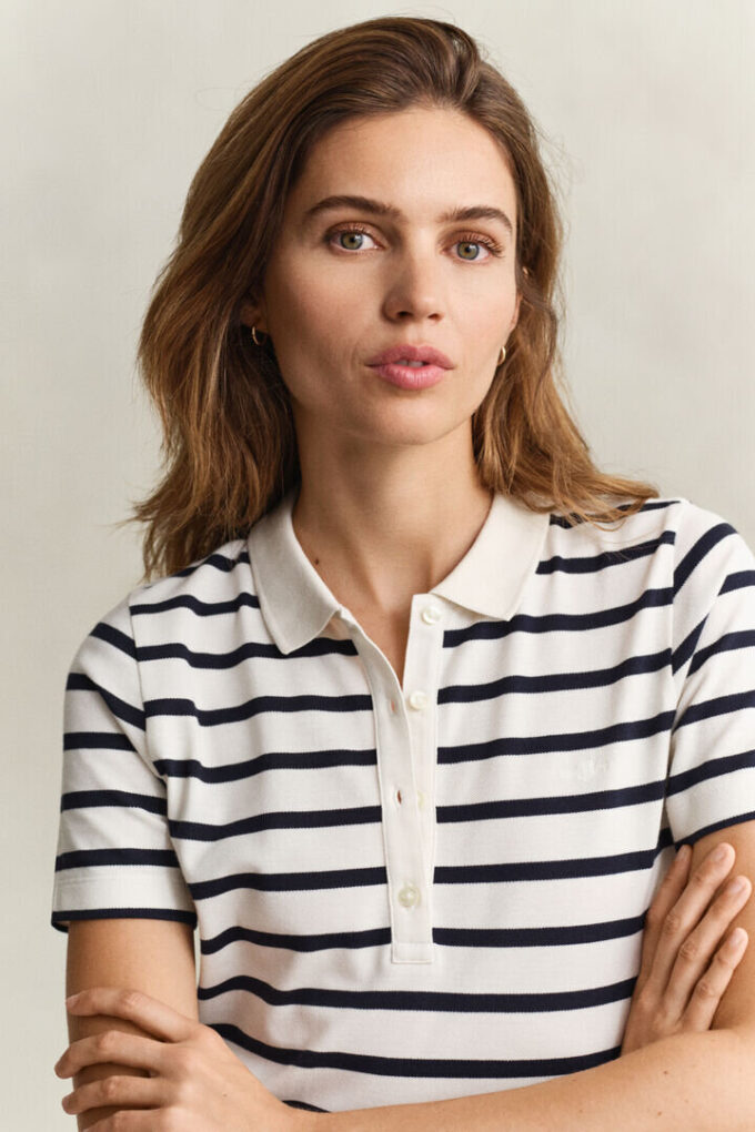 Striped Piqua Polo Dress Striped Piqua Polo Dress