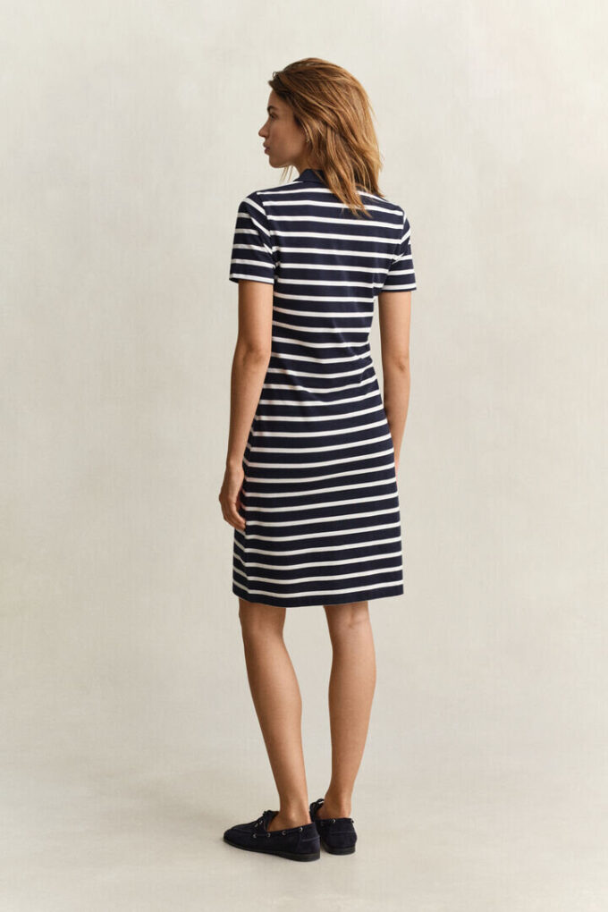 Striped Piqua Polo Dress Striped Piqua Polo Dress