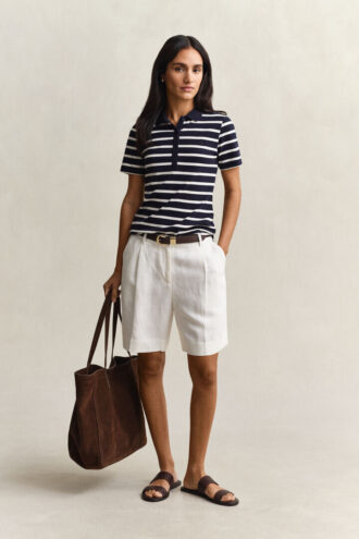 Striped Piqua Polo Shirt