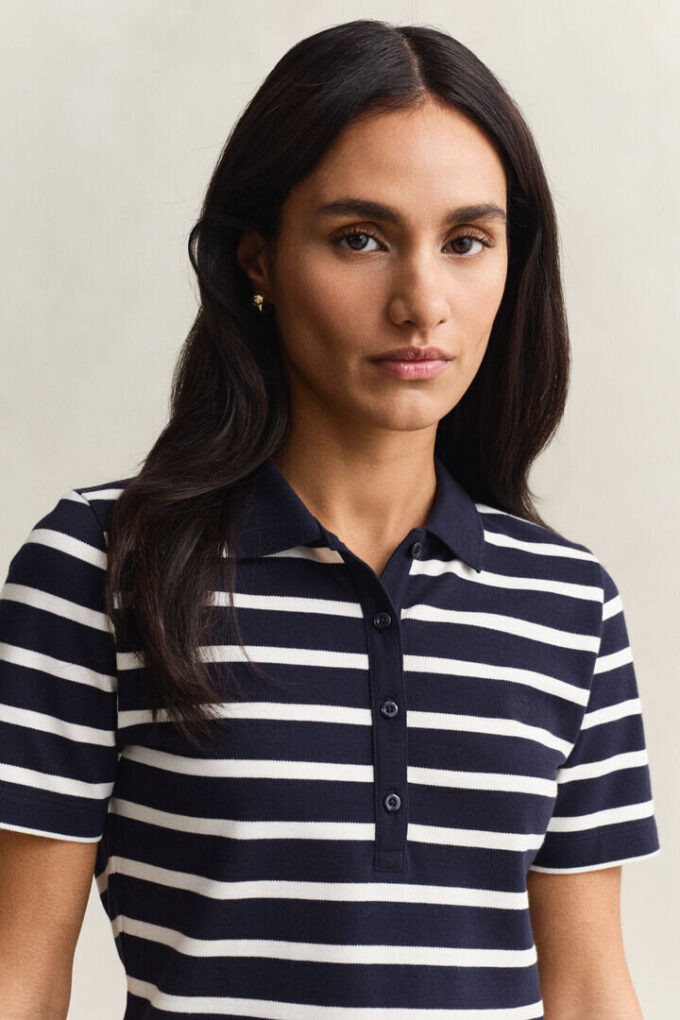 Striped Piqua Polo Shirt Striped Piqua Polo Shirt