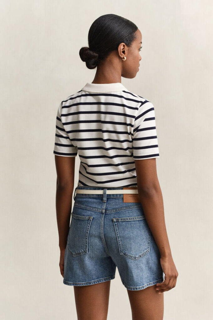 Striped Piqua Polo Shirt Striped Piqua Polo Shirt