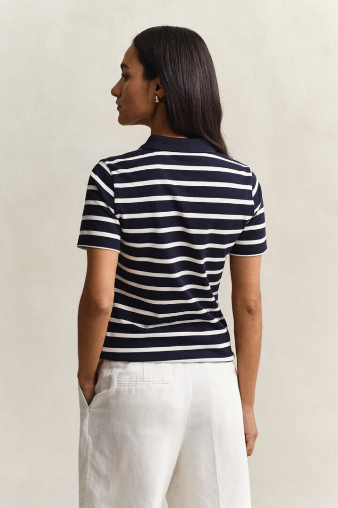 Striped Piqua Polo Shirt Striped Piqua Polo Shirt
