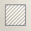 Striped Pocket Square Striped Pocket Square