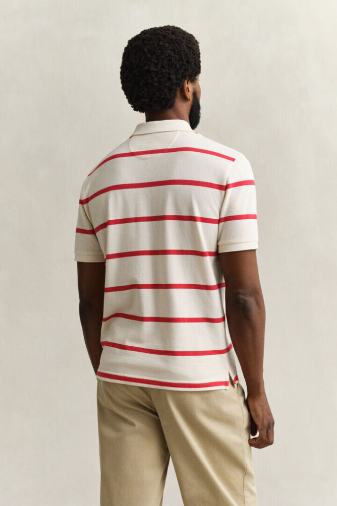 Striped Polo Shirt Striped Polo Shirt