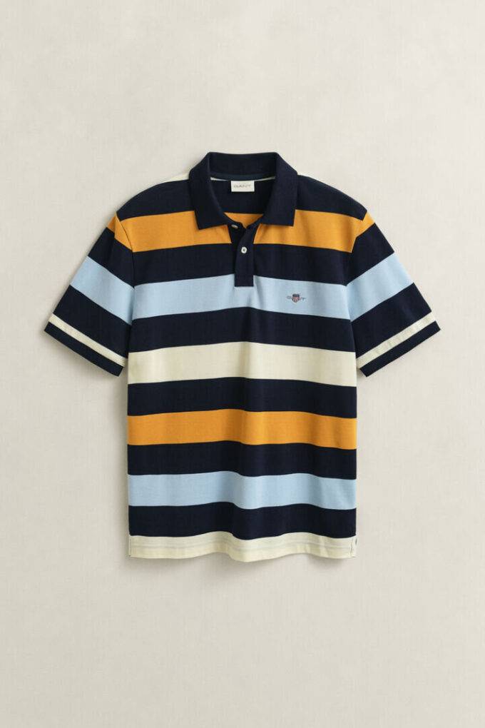 Striped Polo Shirt Striped Polo Shirt