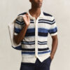 Striped Polo Sweater Striped Polo Sweater