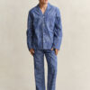 Striped Poplin Pajama Set