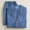 Striped Poplin Pajama Set