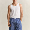 Striped Poplin Pajama Shorts Striped Poplin Pajama Shorts
