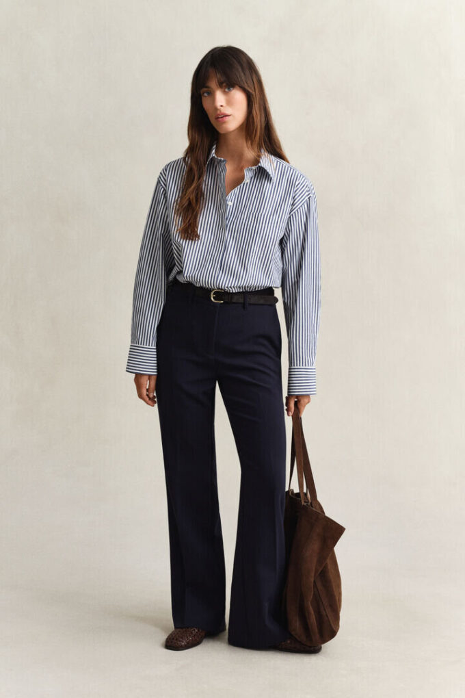 Striped Poplin Shirt Striped Poplin Shirt