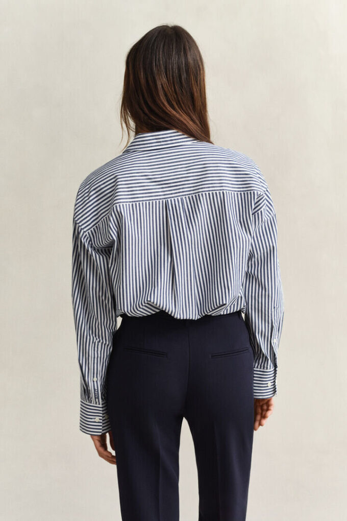 Striped Poplin Shirt Striped Poplin Shirt