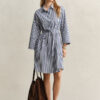 Striped Poplin Shirt Dress Striped Poplin Shirt Dress