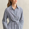 Striped Poplin Shirt Dress Striped Poplin Shirt Dress