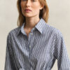 Striped Poplin Shirt Dress Striped Poplin Shirt Dress