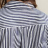 Striped Poplin Shirt Dress
