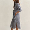 Striped Poplin Shirt Dress