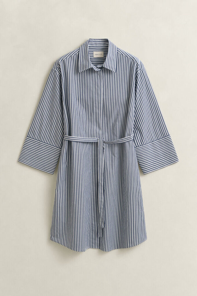 Striped Poplin Shirt Dress Striped Poplin Shirt Dress