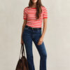 Striped Rib T-Shirt Striped Rib T-Shirt