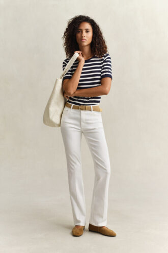 Striped Rib T-Shirt