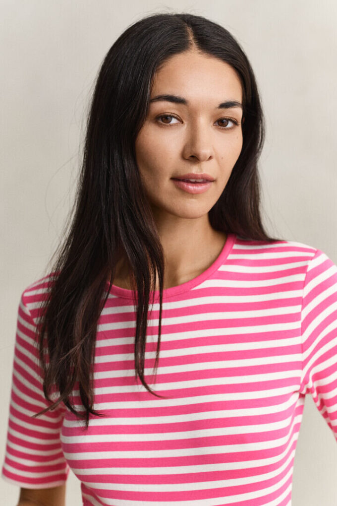 Striped Rib T-Shirt Striped Rib T-Shirt