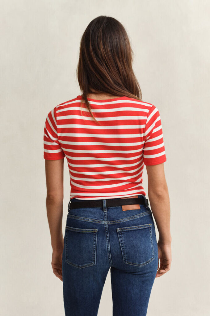 Striped Rib T-Shirt Striped Rib T-Shirt