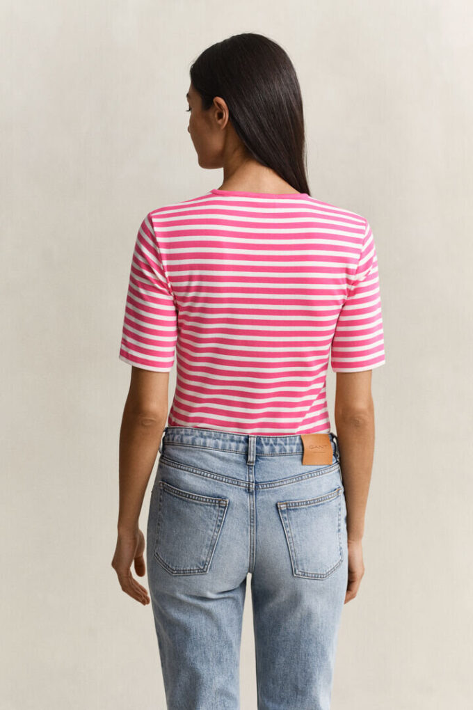 Striped Rib T-Shirt Striped Rib T-Shirt