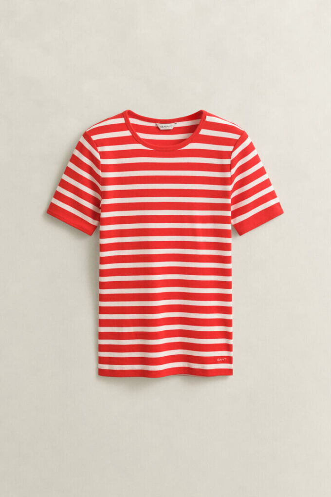 Striped Rib T-Shirt Striped Rib T-Shirt