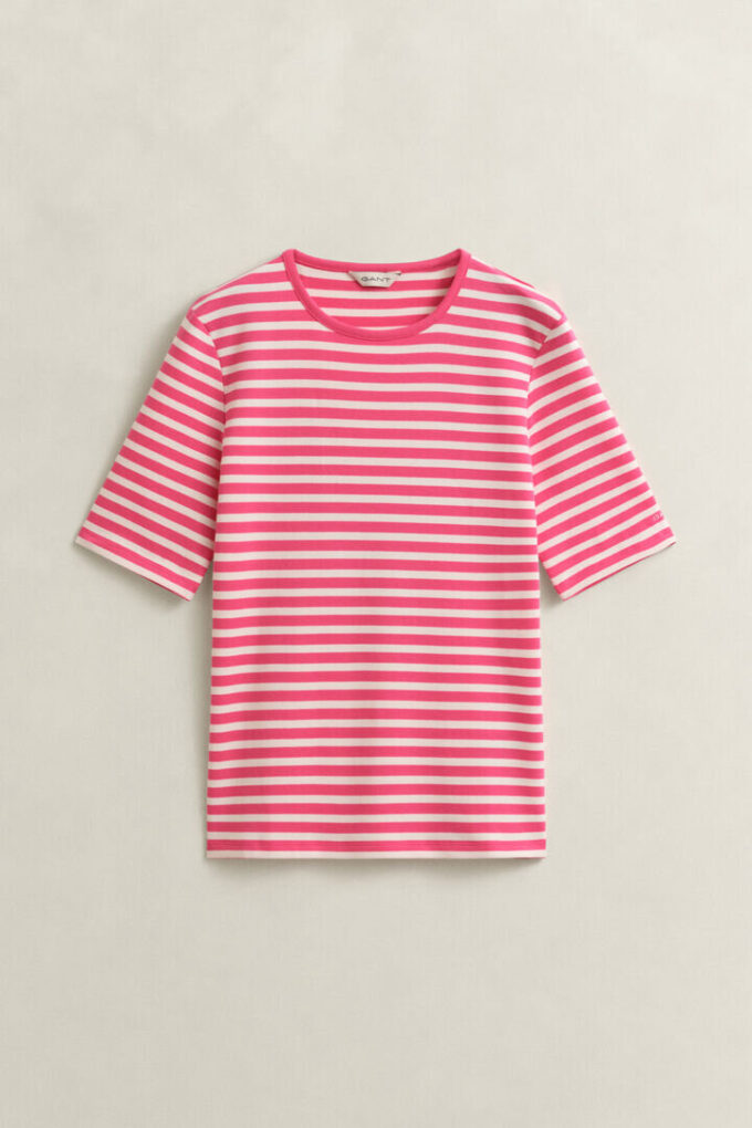 Striped Rib T-Shirt Striped Rib T-Shirt