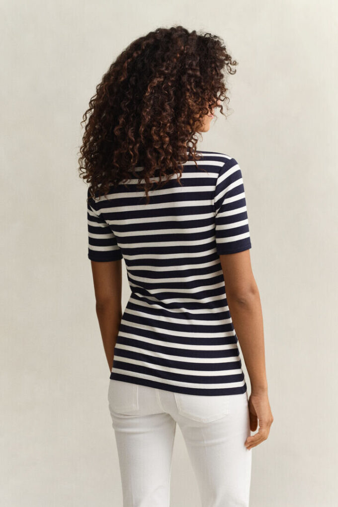 Striped Rib T-Shirt Striped Rib T-Shirt