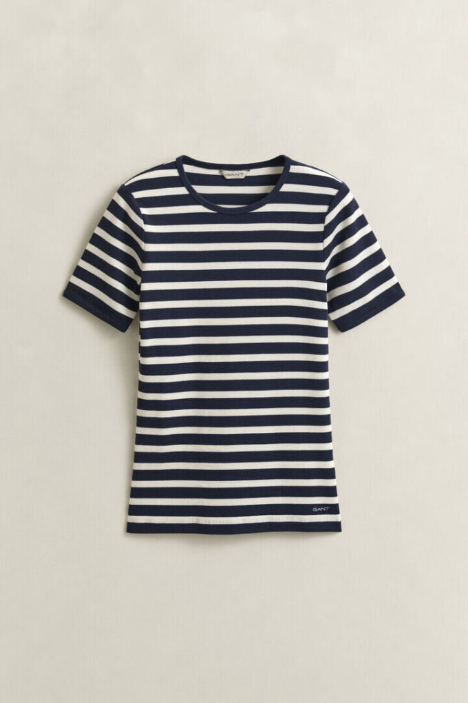 Striped Rib T-Shirt Striped Rib T-Shirt