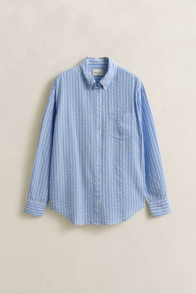 Striped Seersucker Shirt Striped Seersucker Shirt