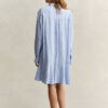 Striped Seersucker Shirt Dress Striped Seersucker Shirt Dress