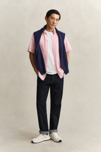 Striped Seersucker Short Sleeve Shirt Striped Seersucker Short Sleeve Shirt