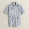 Striped Seersucker Short Sleeve Shirt Striped Seersucker Short Sleeve Shirt