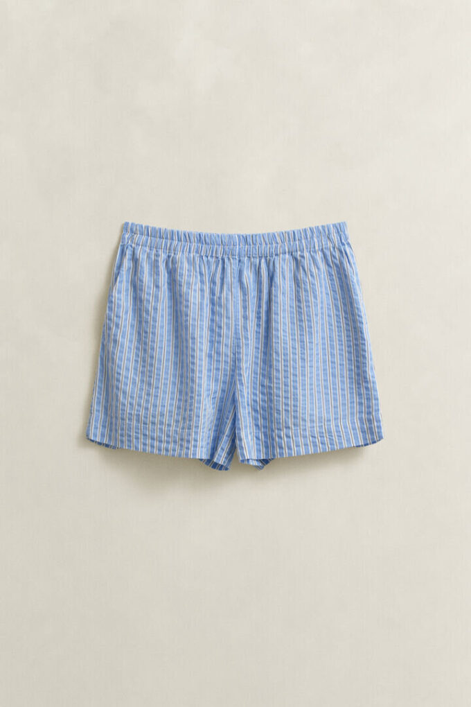 Striped Seersucker Shorts Striped Seersucker Shorts