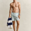 Striped Seersucker Swim Shorts Striped Seersucker Swim Shorts