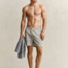 Striped Seersucker Swim Shorts Striped Seersucker Swim Shorts