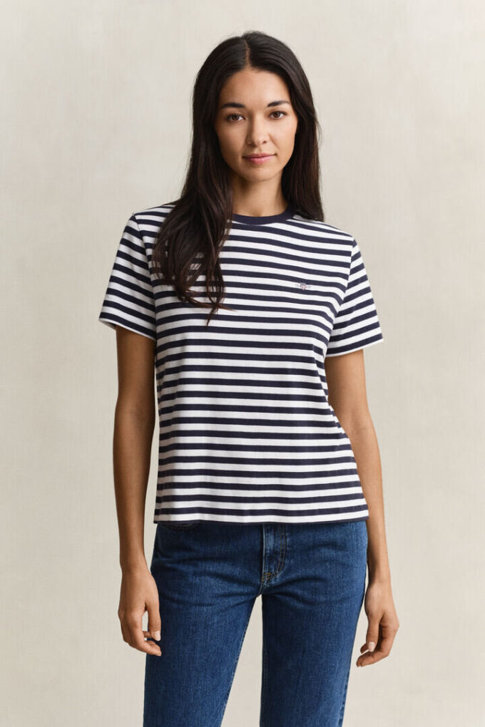 Striped Shield T-Shirt Striped Shield T-Shirt