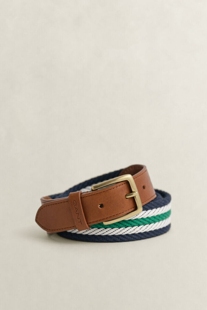Striped Webbing Belt Striped Webbing Belt
