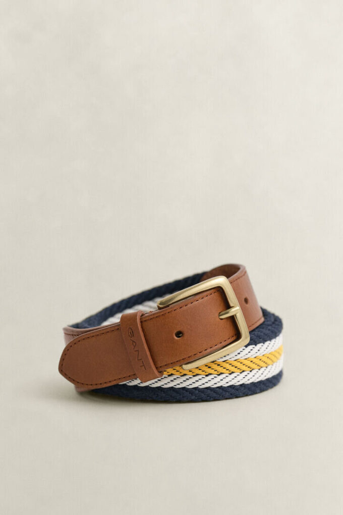 Striped Webbing Belt Striped Webbing Belt