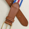 Striped Webbing Belt Striped Webbing Belt