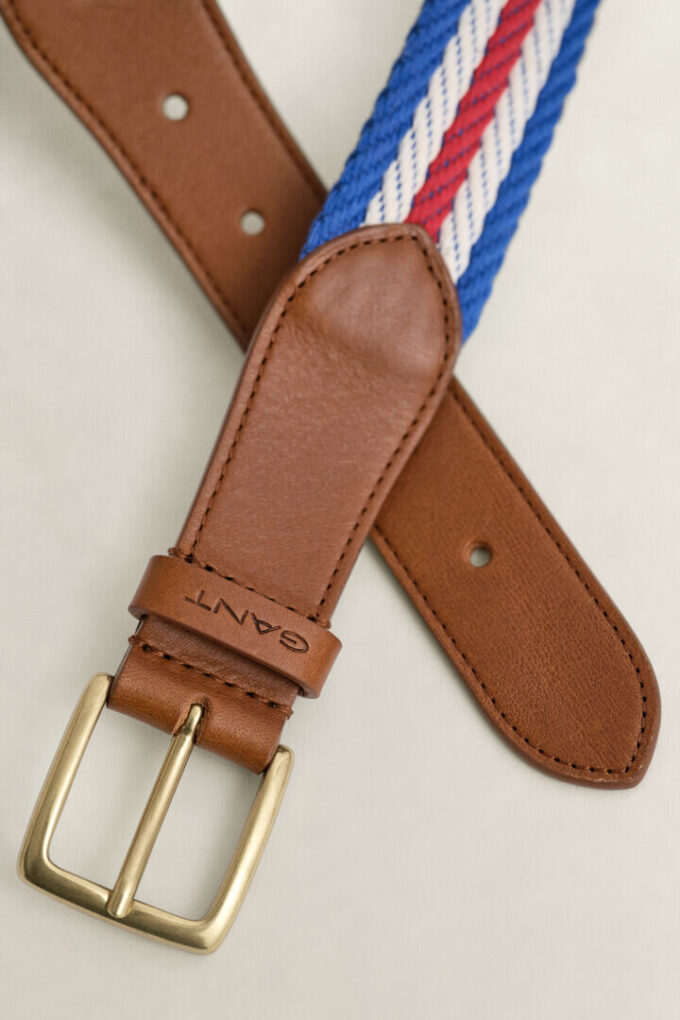 Striped Webbing Belt Striped Webbing Belt